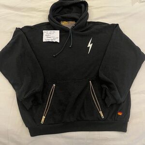 Aviator Nation Relaxed Bolt Pullover Hoodie- Unisex